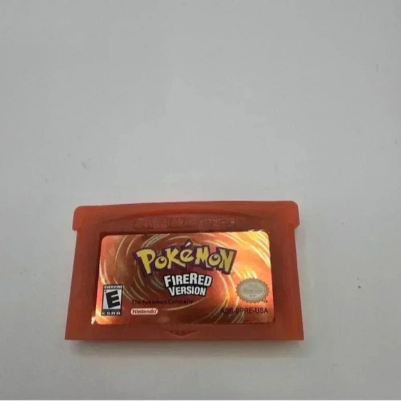 Pokémon Gameboy Advance Game Fire Red Version - Reproduction - Picture 1 of 2